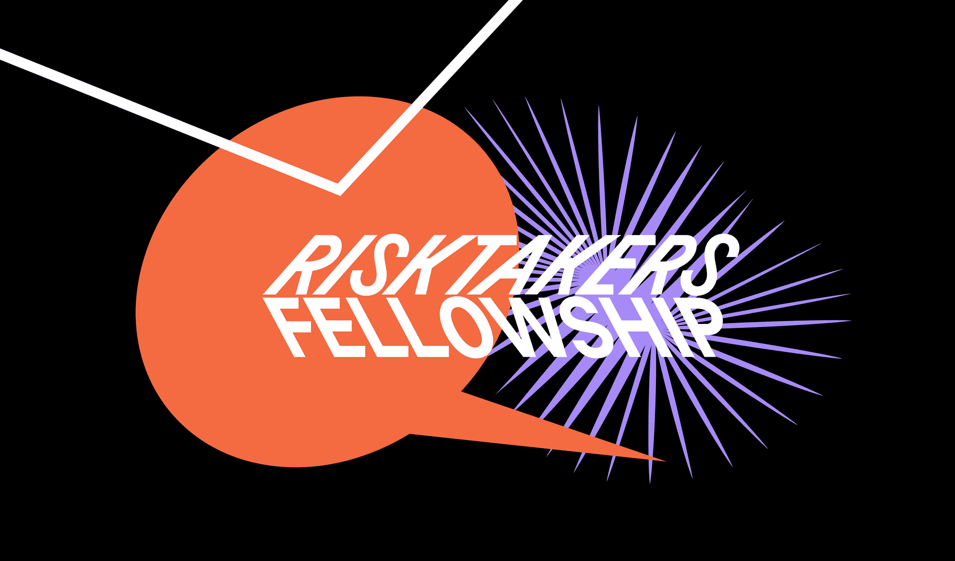 Logo of the Risktakers Fellowship  designed by Unicorn Studio 