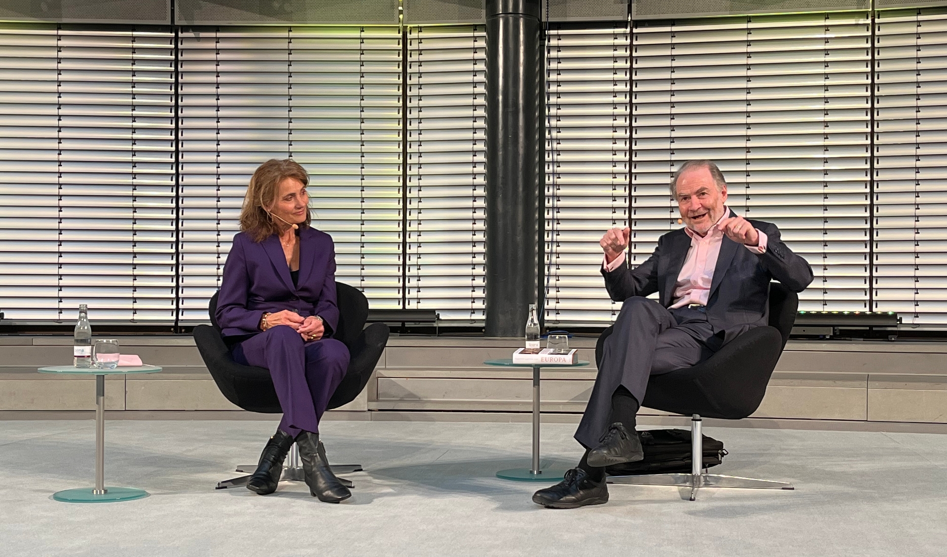 Timothy Garton Ash und Katja Gloger im Gespräch