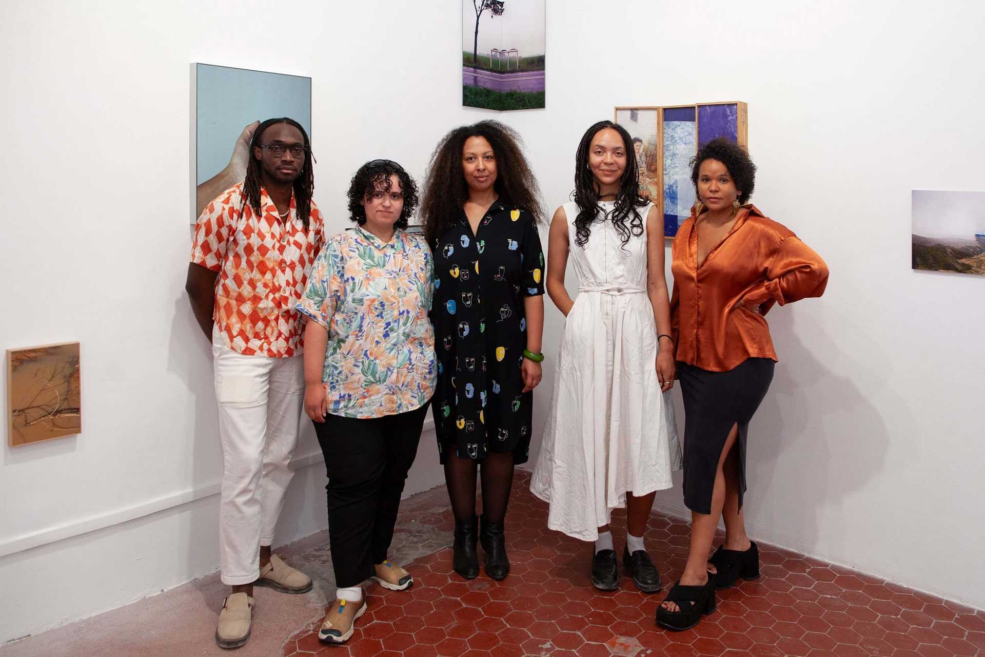 The artists of the Institute Contemporary in Arles 2024 © M Magusi 